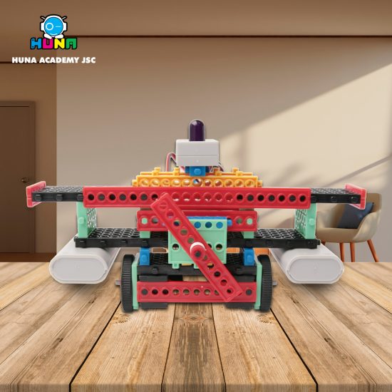bộ sản phẩm lắp ráp robot huna science class 1